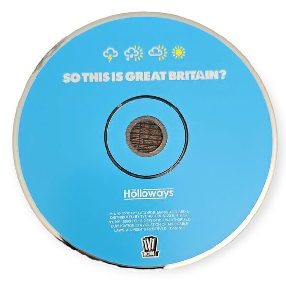 The Holloways – So This Is Great‎ Britain? [2007 Promotional CD] - Picture 3 of 3